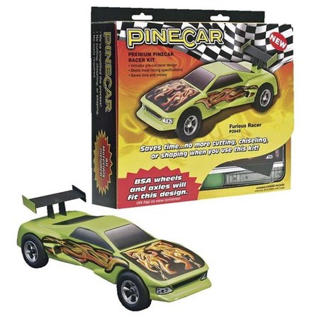 WOODLAND SCENICS Pine-Car Furious Racer Premium PINP3945